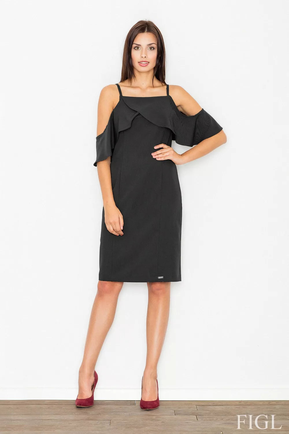 Dieninė suknelė, modelis 60716, Figl