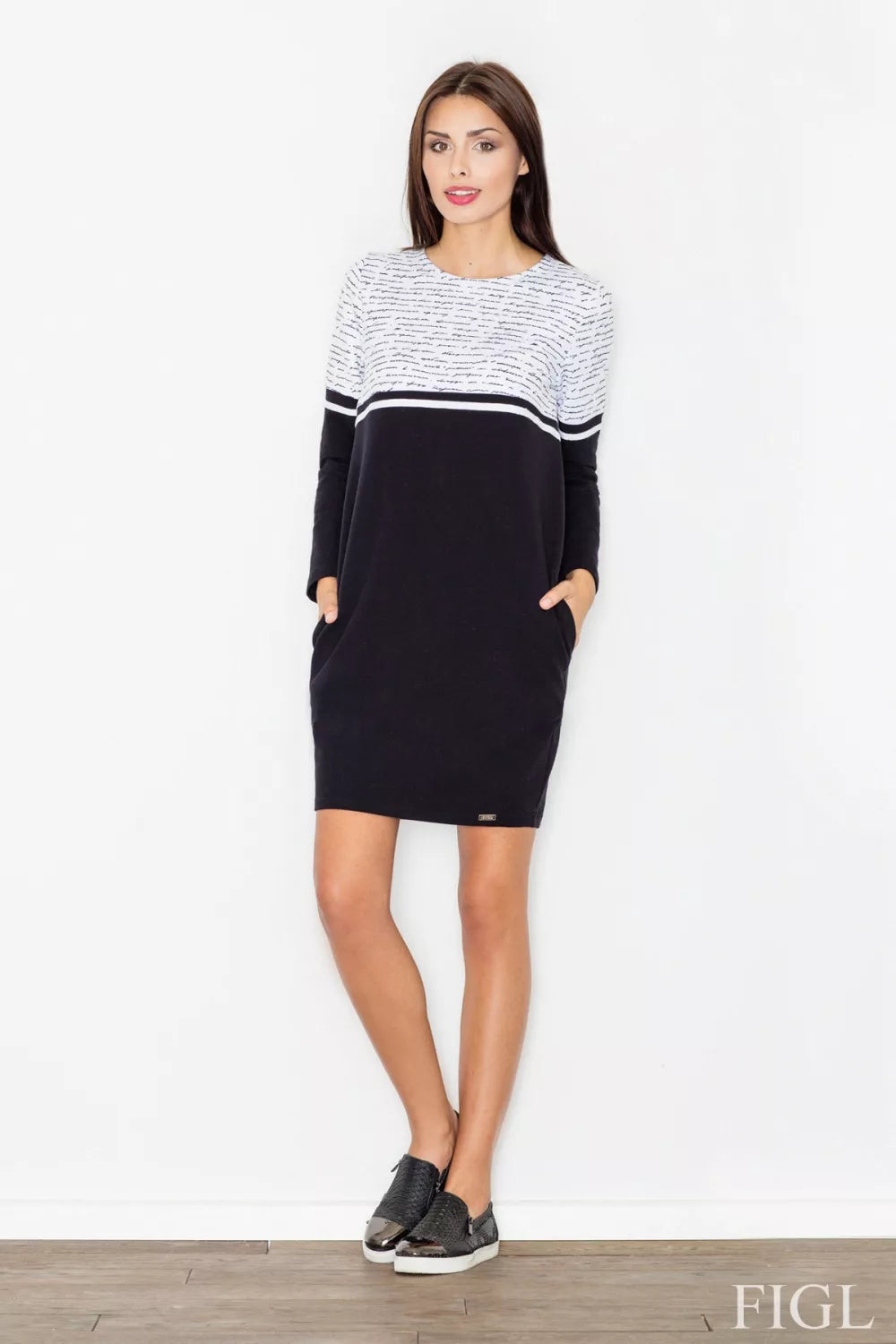 Dieninė suknelė, modelis 62978, Figl