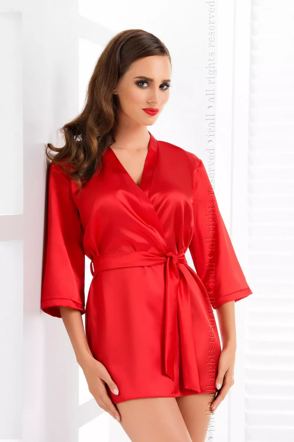 Trumpas chalatas, modelis 76513, Irall