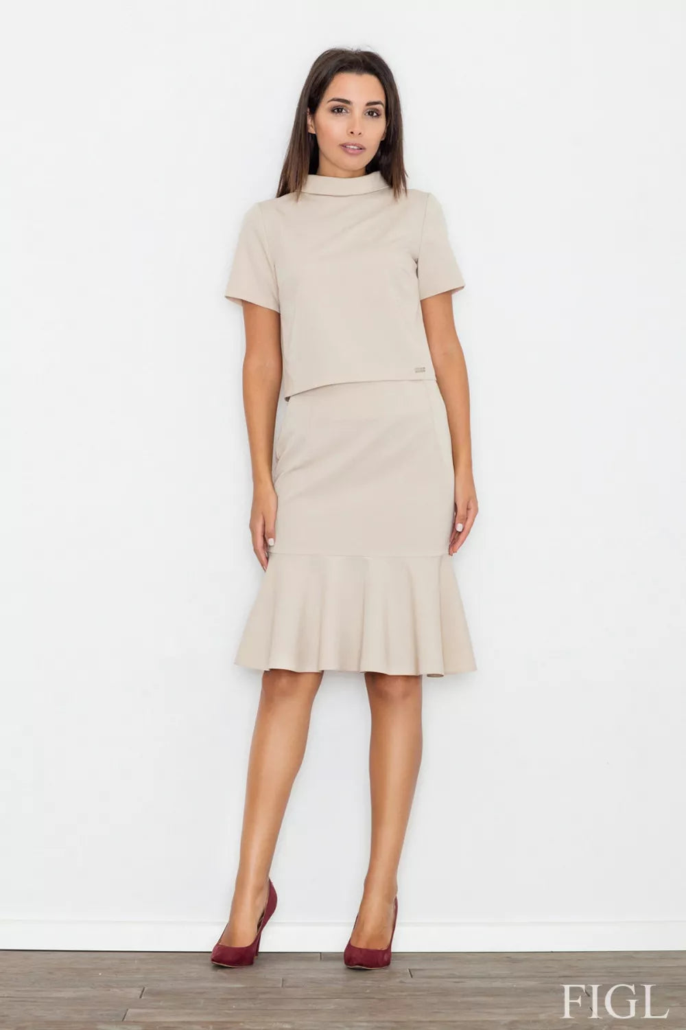 Sijonas, modelis 77055, Figl