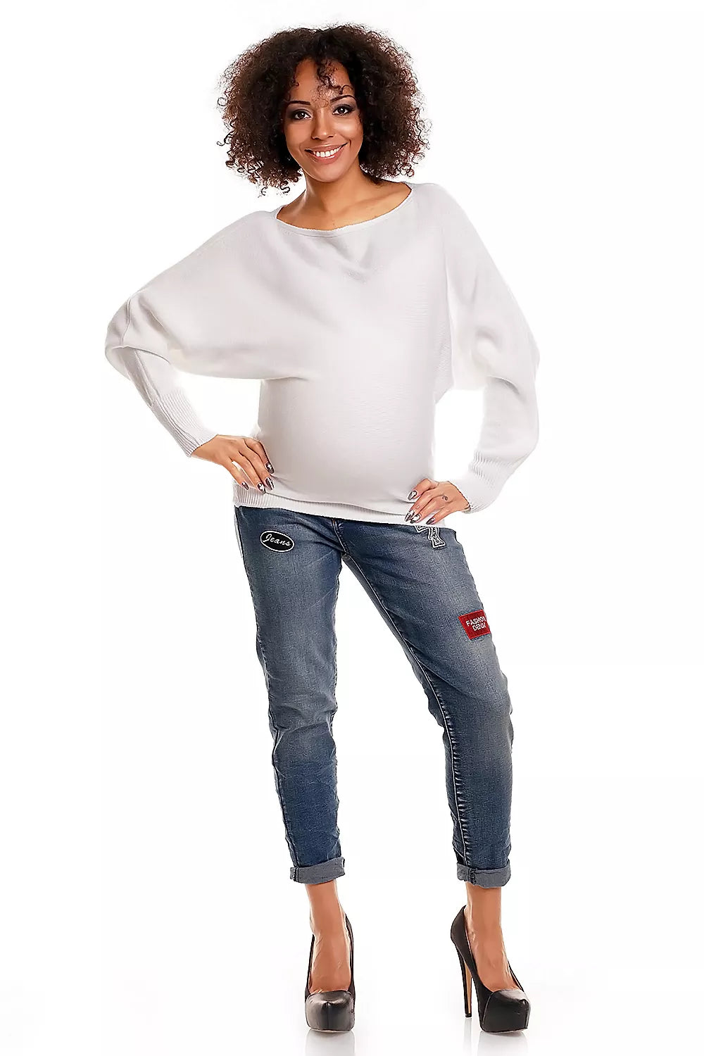 Nėščiosios megztinis, modelis 84269 PeeKaBoo