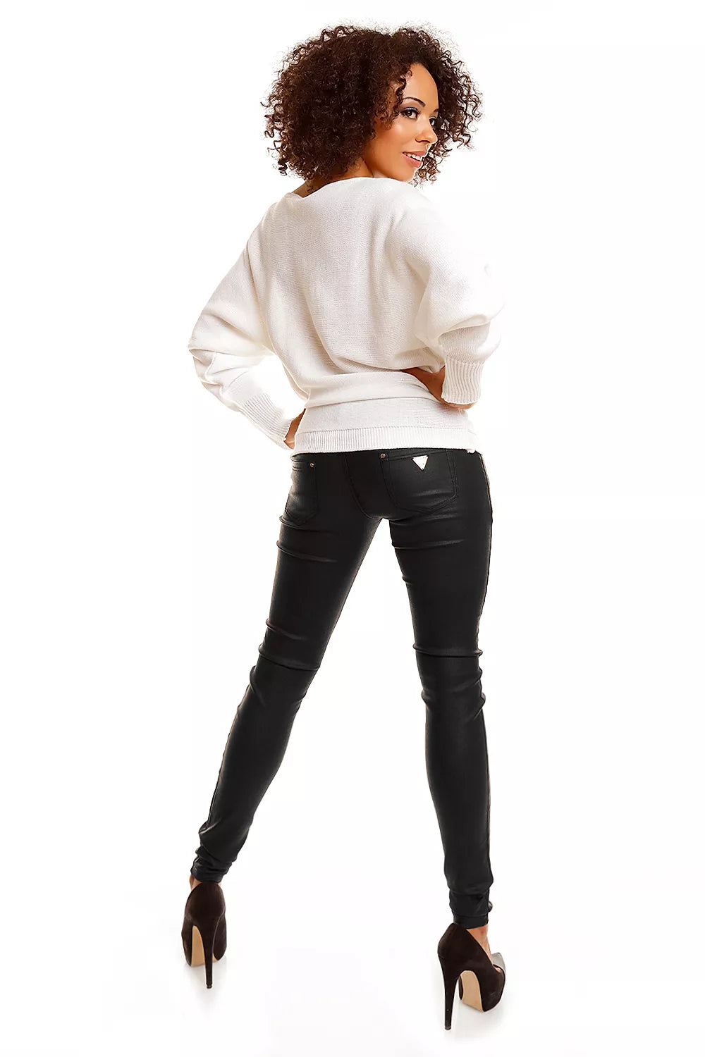 Šikšnosparnio stiliaus palaidinės modelis 84277 PeeKaBoo
