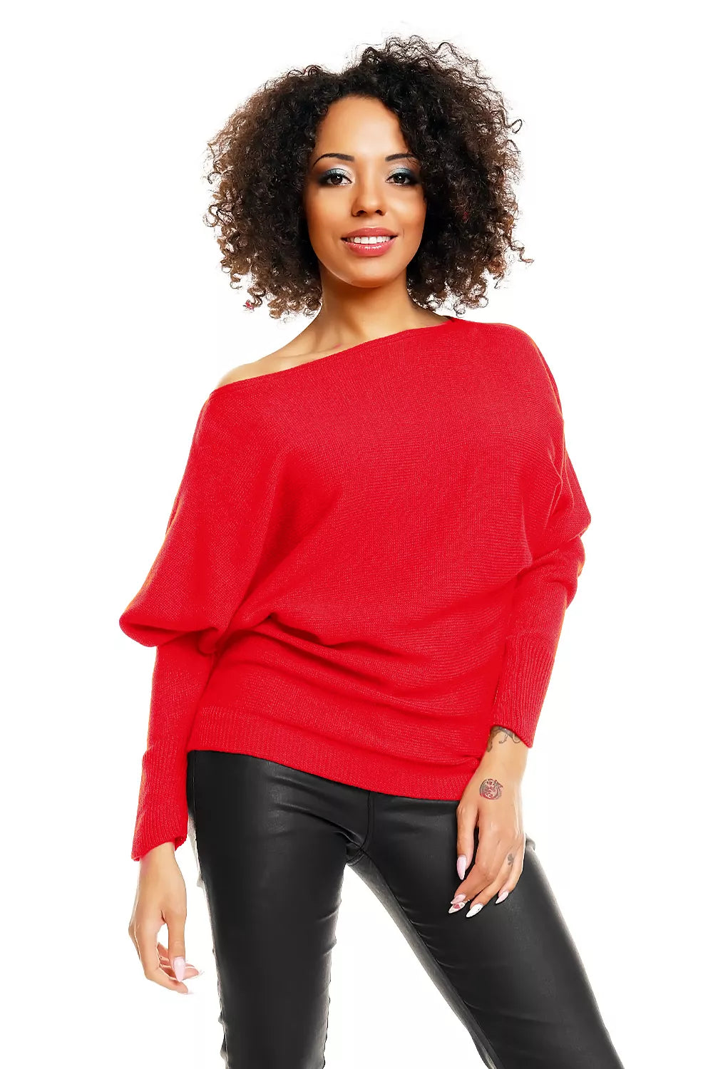 Šikšnosparnio stiliaus palaidinės modelis 84279 PeeKaBoo