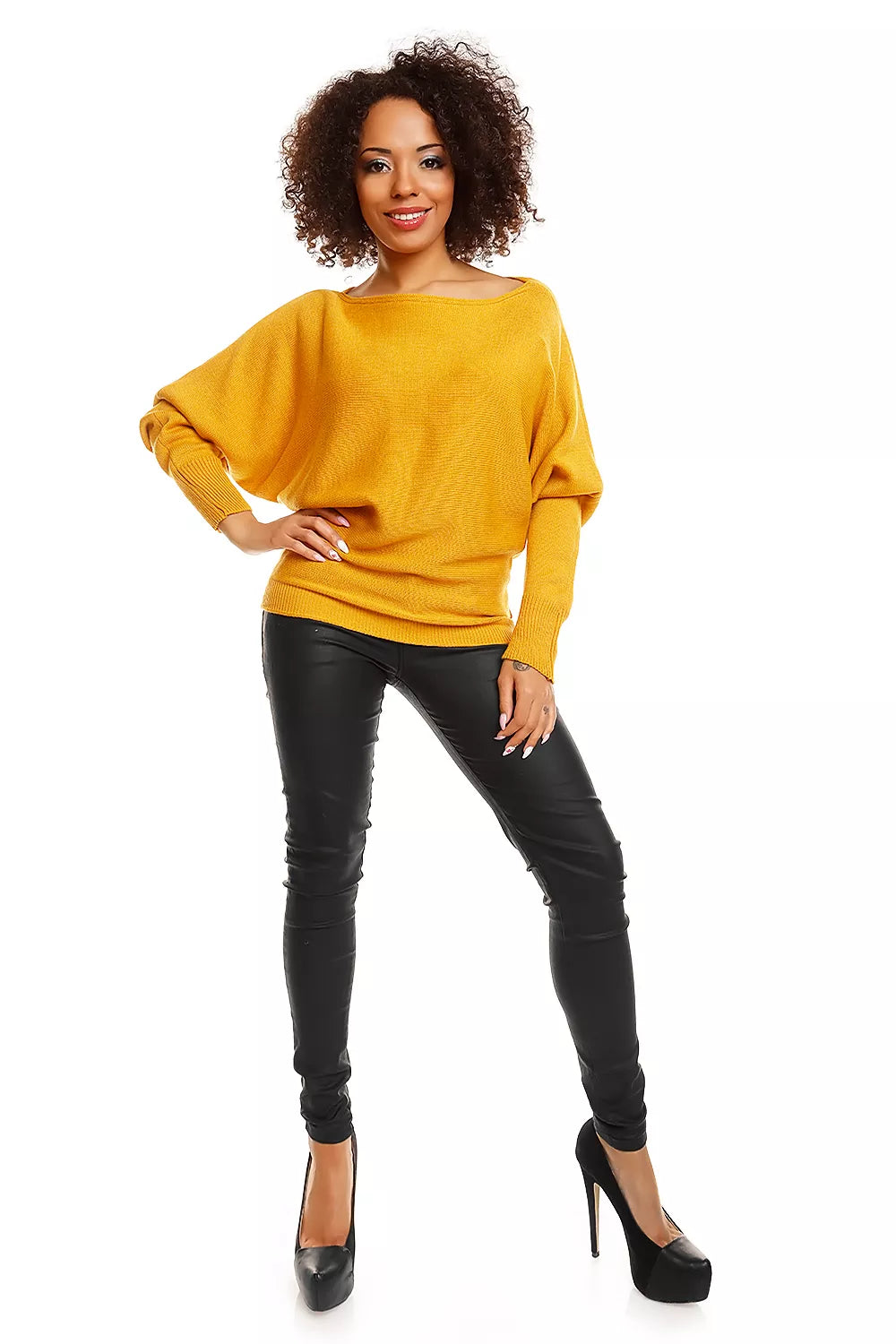 Šikšnosparnio stiliaus palaidinės modelis 84280 PeeKaBoo