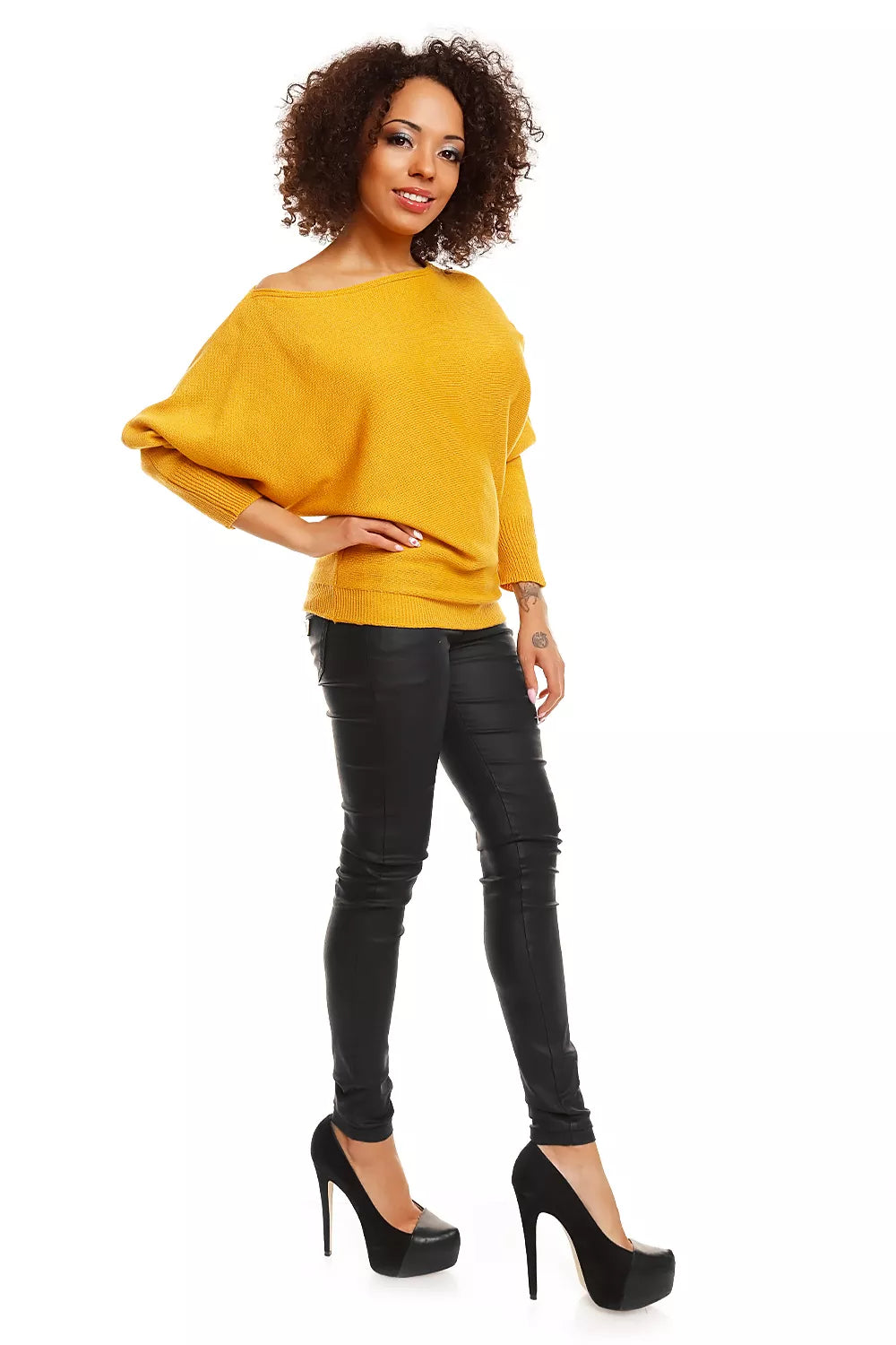 Šikšnosparnio stiliaus palaidinės modelis 84280 PeeKaBoo