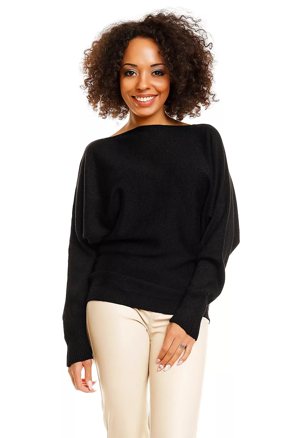 Šikšnosparnio stiliaus palaidinės modelis 84284 PeeKaBoo