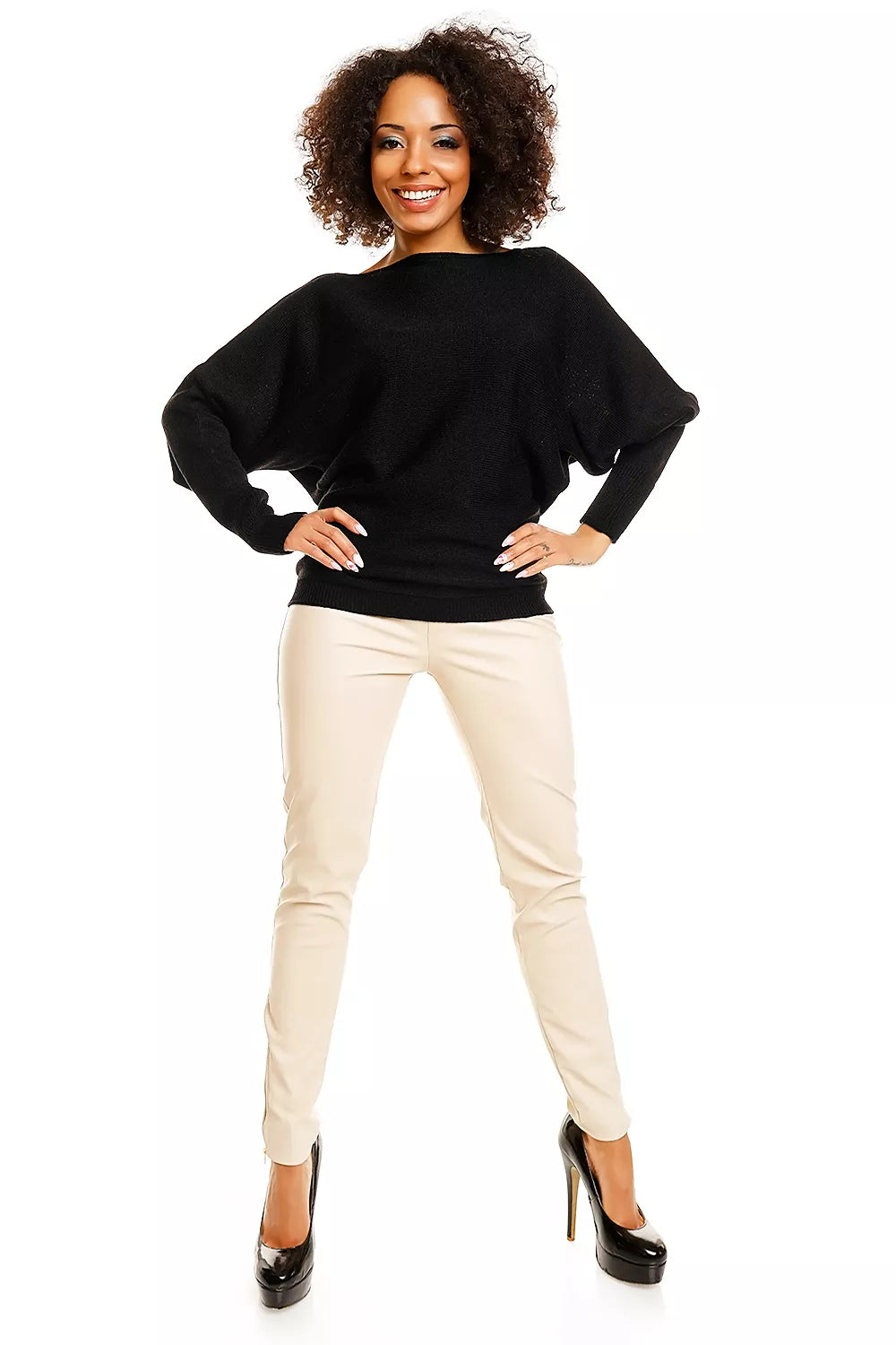 Šikšnosparnio stiliaus palaidinės modelis 84284 PeeKaBoo