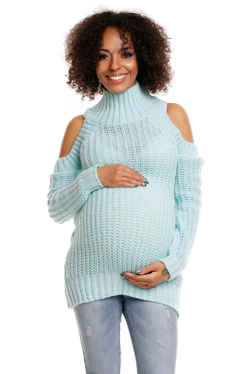 Nėštumo megztinis, modelis 84339, PeeKaBoo