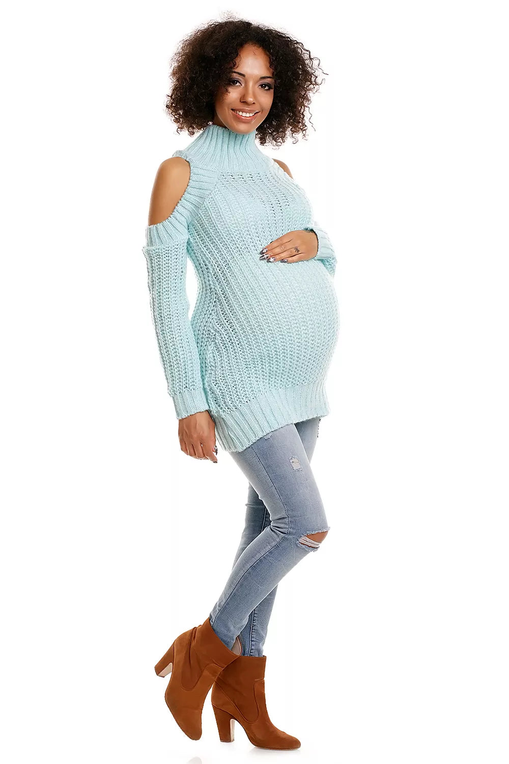 Nėštumo megztinis, modelis 84339, PeeKaBoo