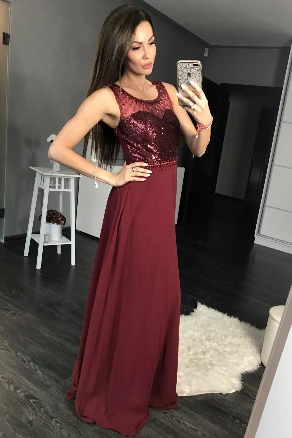 Ilga suknelė, modelis 105254, YourNewStyle
