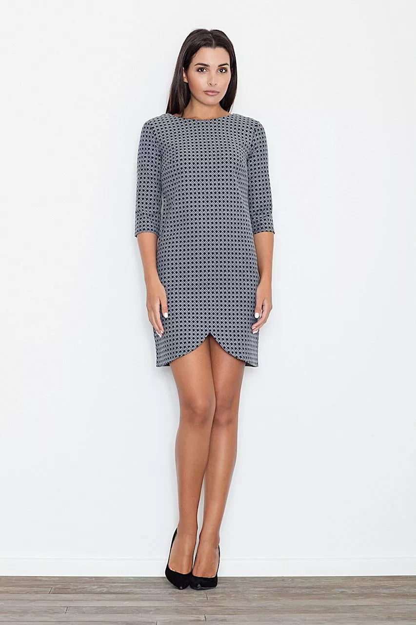 Dieninė suknelė, modelis 52589, Figl