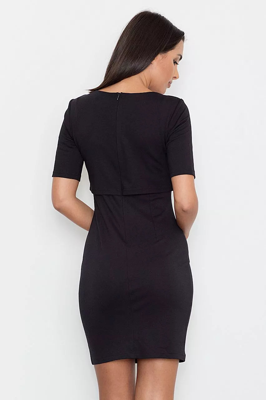 Dieninė suknelė, modelis 52573, Figl