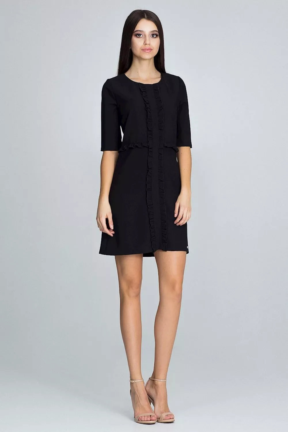 Kokteilinė suknelė, modelis 116230, Figl
