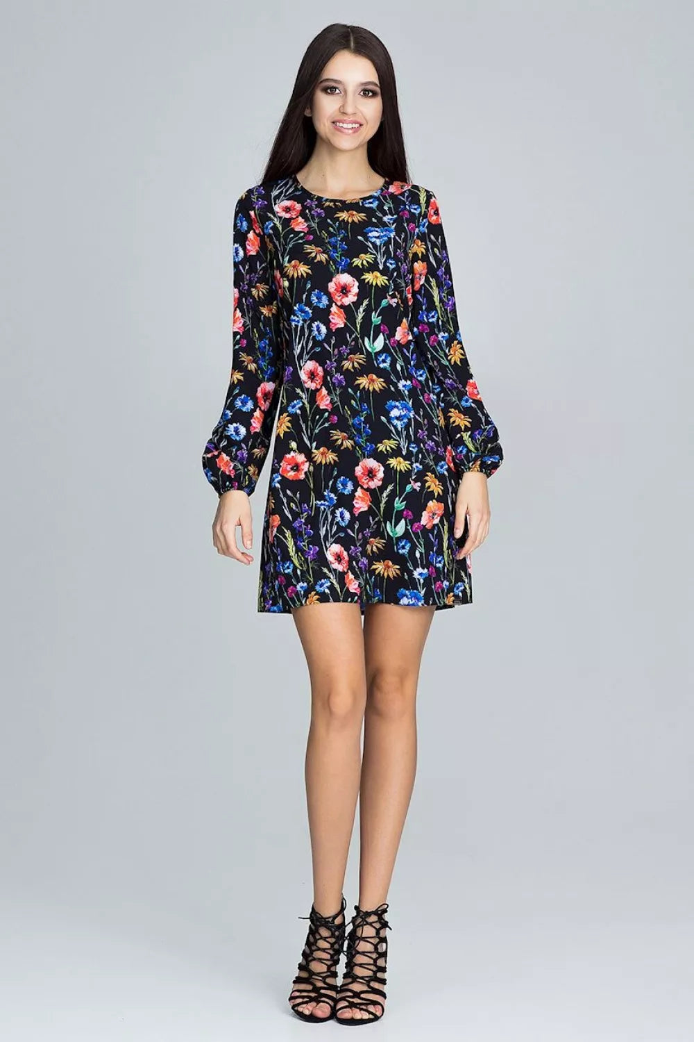 Dieninė suknelė, modelis 116352, Figl