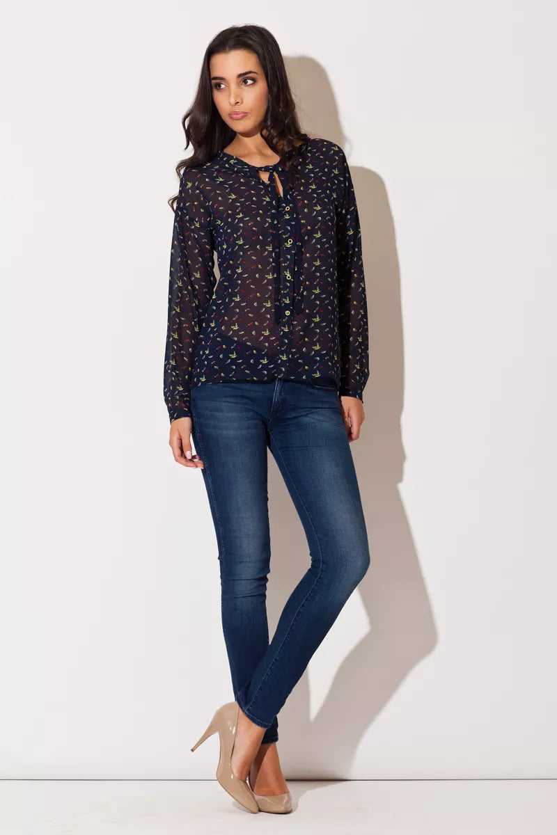 Marškiniai ilgomis rankovėmis, modelis 30087, Katrus