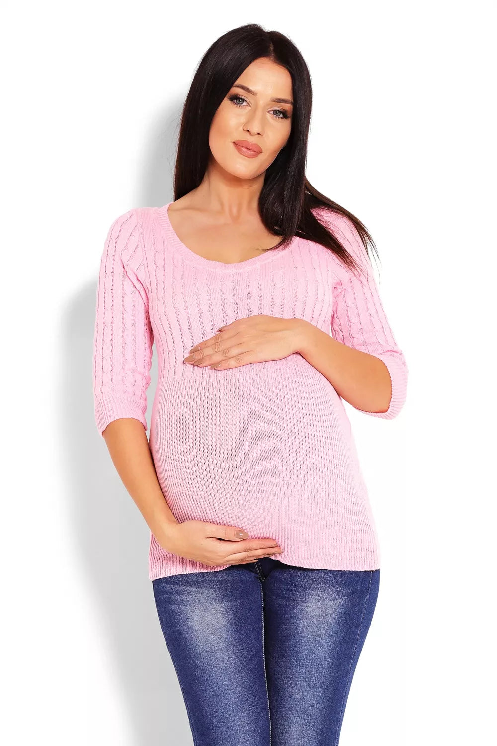 Nėštumo megztinis, modelis 123420 PeeKaBoo