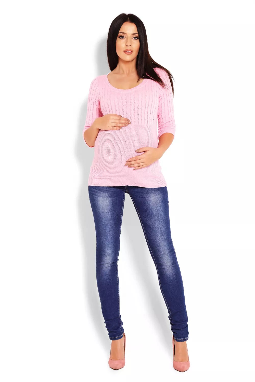 Nėštumo megztinis, modelis 123420 PeeKaBoo