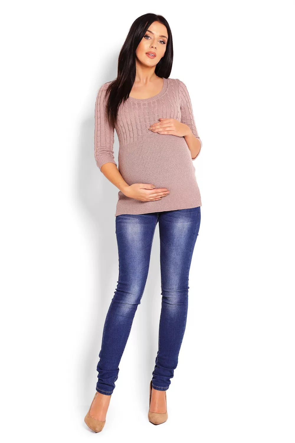 Nėščiosios megztinis, modelis 123423 PeeKaBoo