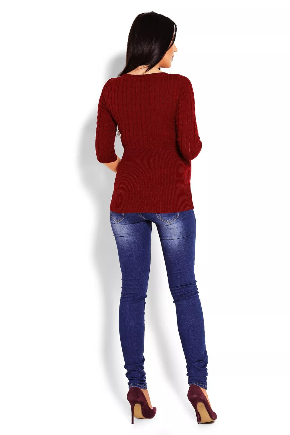 Nėštumo megztinis, modelis 123424 „PeeKaBoo“