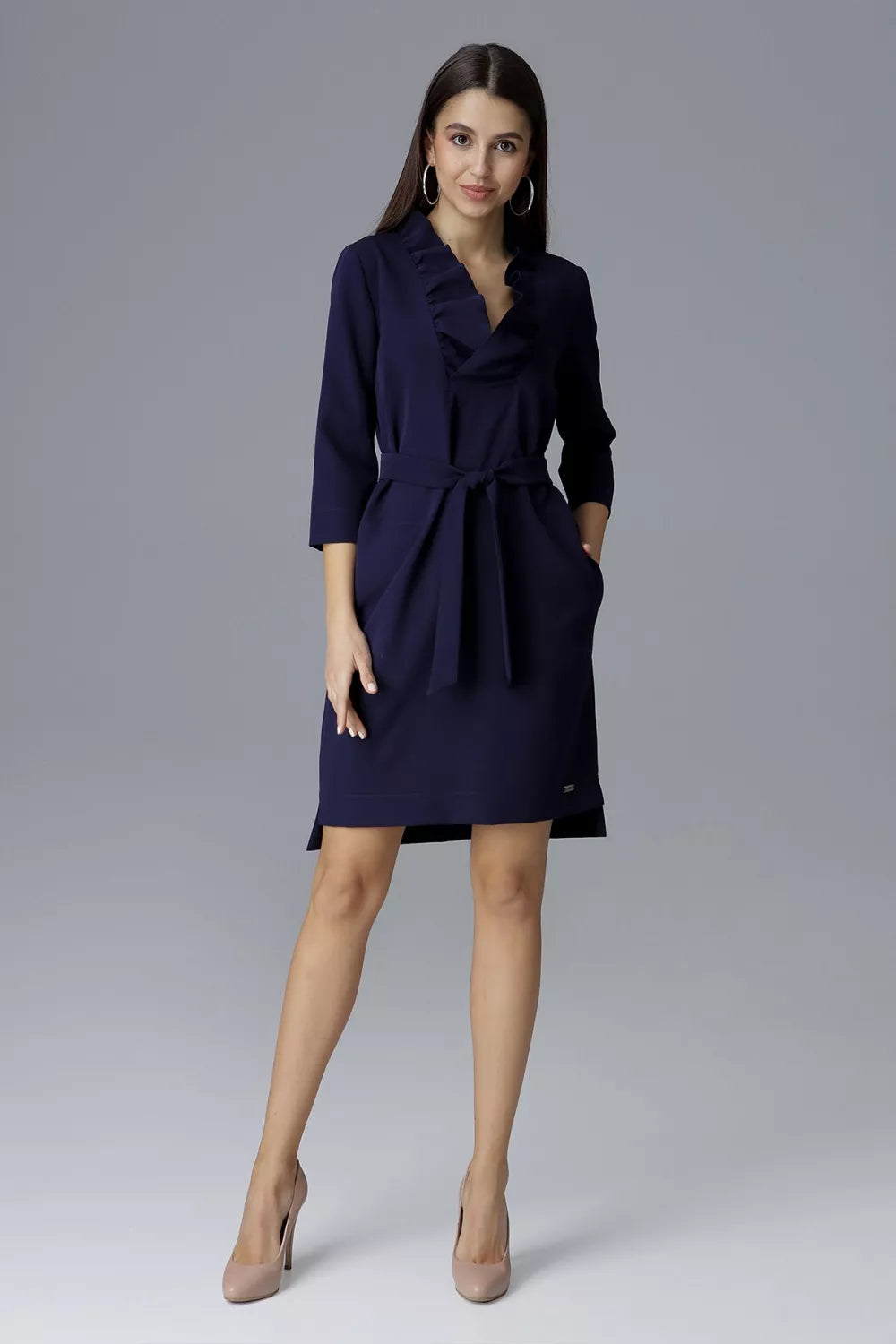 Kokteilinė suknelė, modelis 126004, Figl