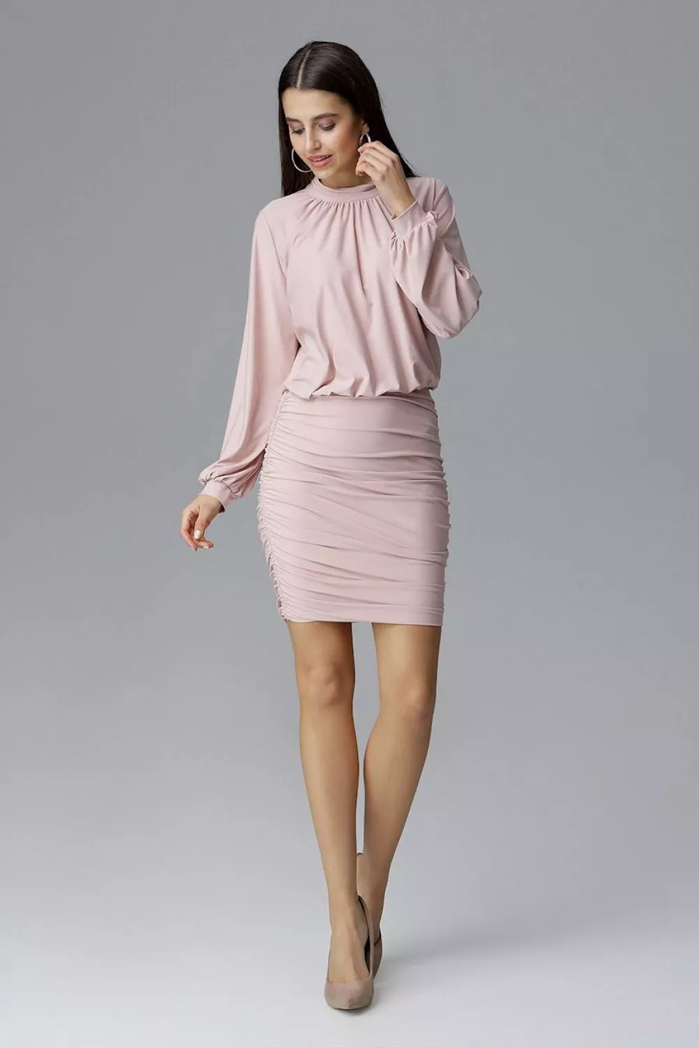 Kokteilinė suknelė, modelis 126005, Figl