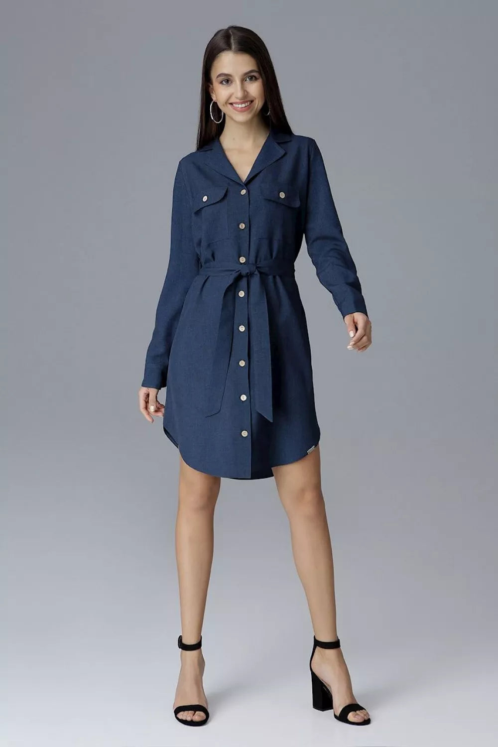 Dieninė suknelė, modelis 126028, Figl