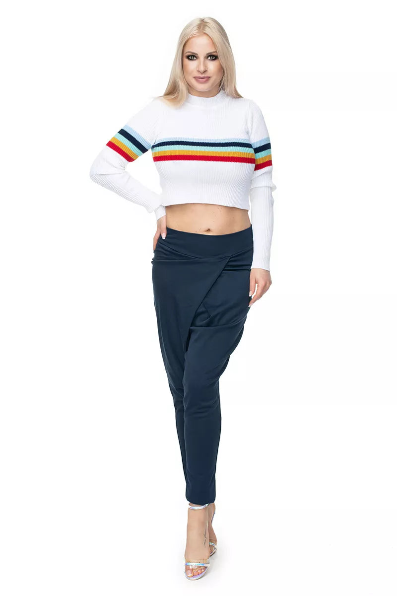 Trumpas megztinis, modelis 131598 PeeKaBoo