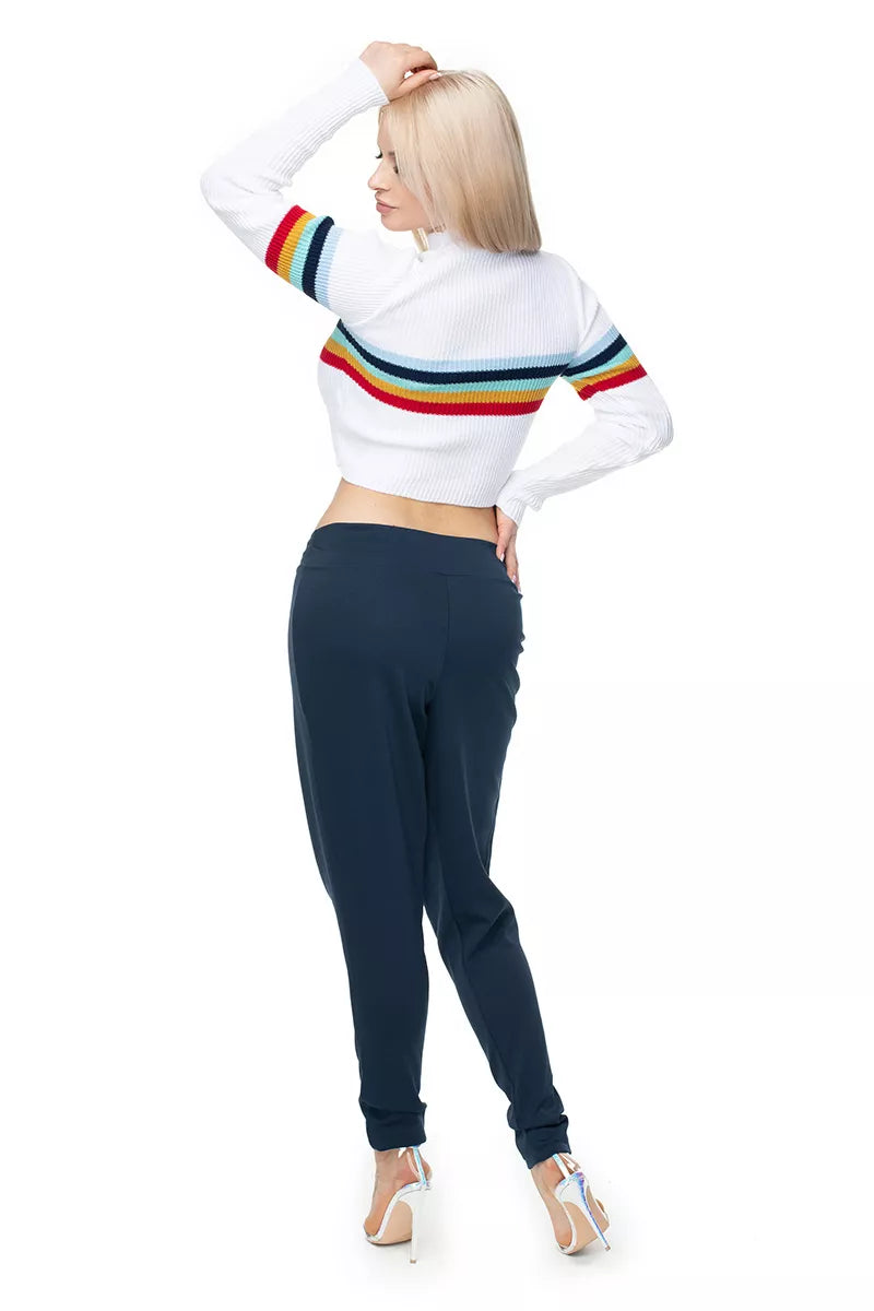Trumpas megztinis, modelis 131598 PeeKaBoo