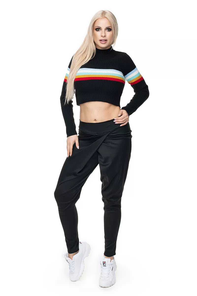 Trumpas megztinis, modelis 131599 PeeKaBoo