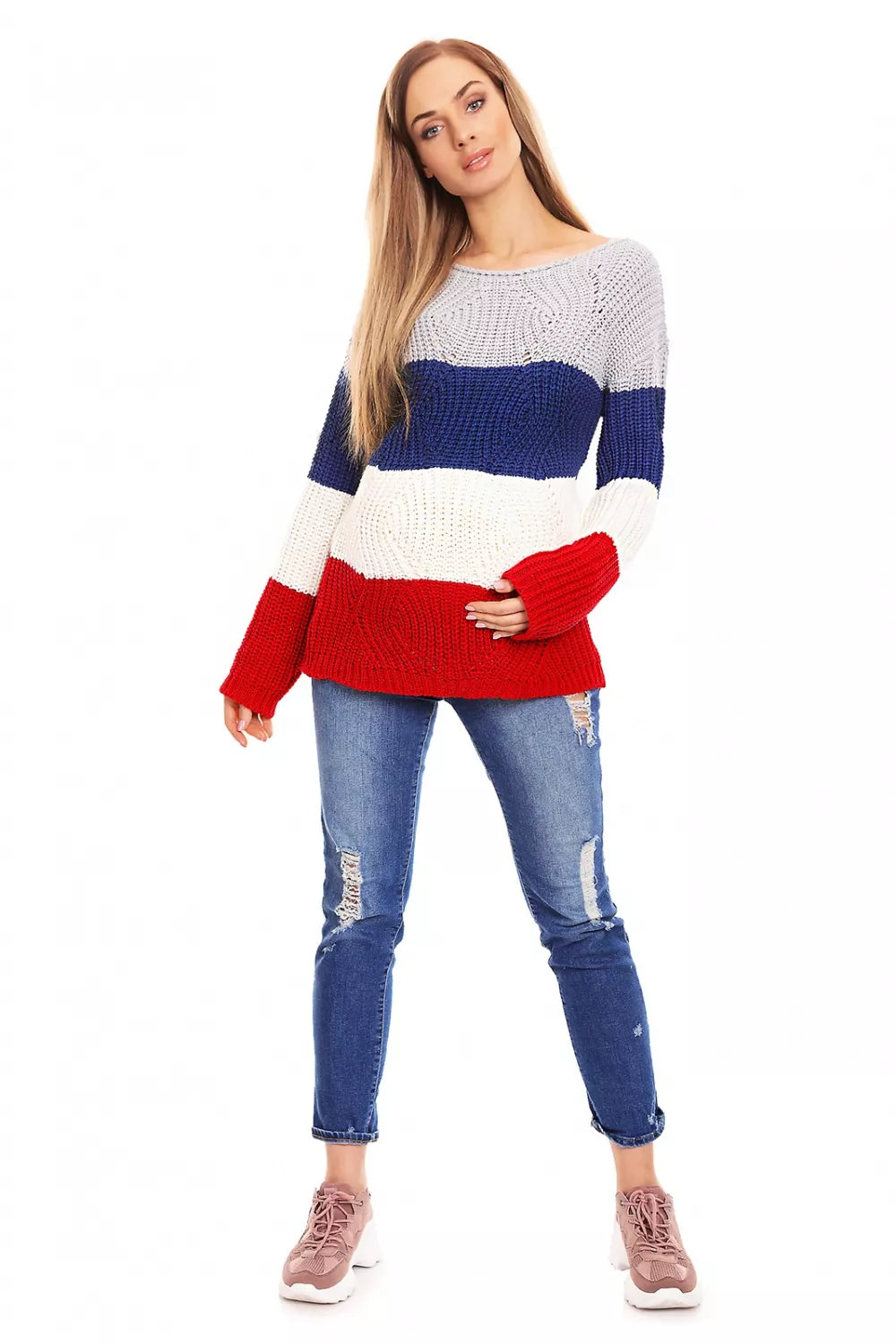 Nėštumo megztinis, modelis 132021 PeeKaBoo