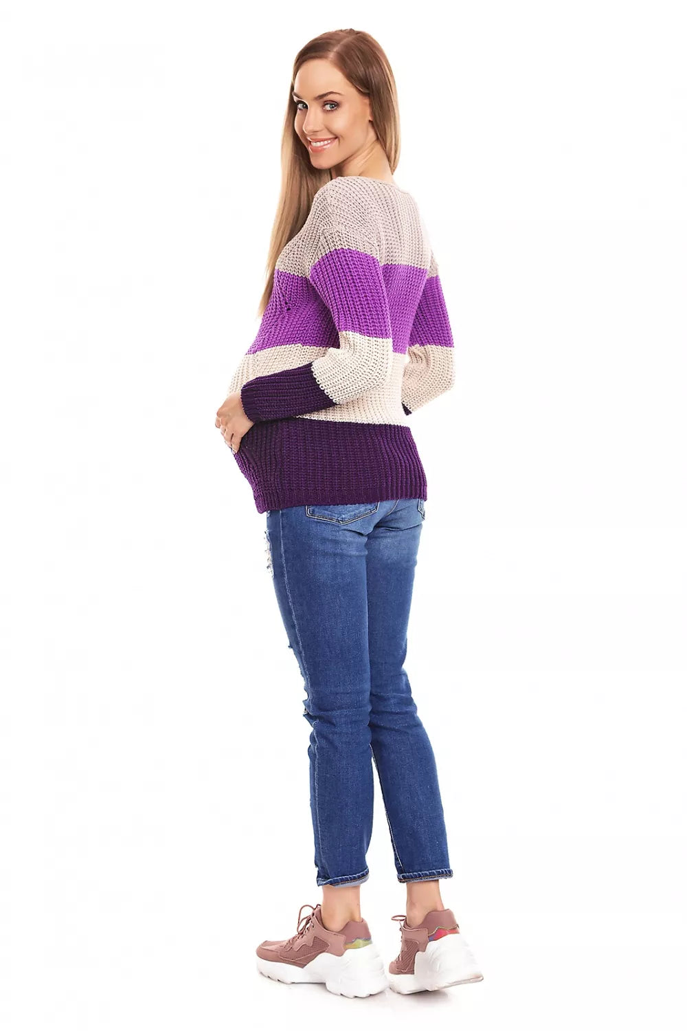 Nėštumo megztinis, modelis 132023 PeeKaBoo