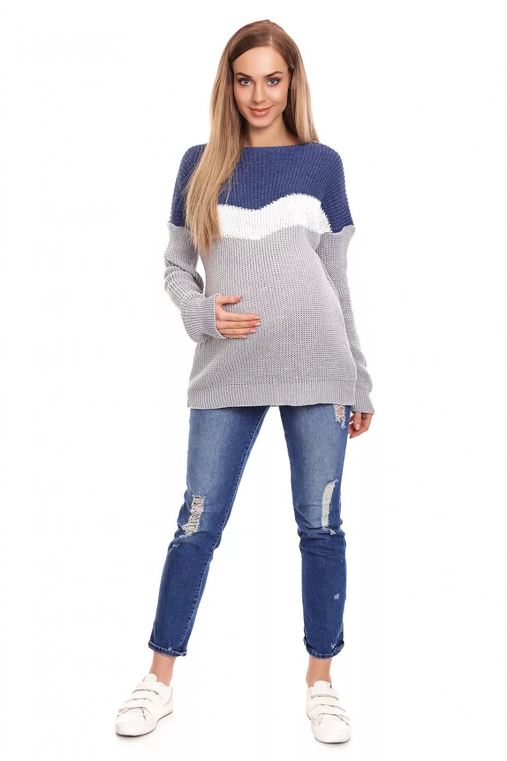 Nėštumo megztinis, modelis 132024, PeeKaBoo