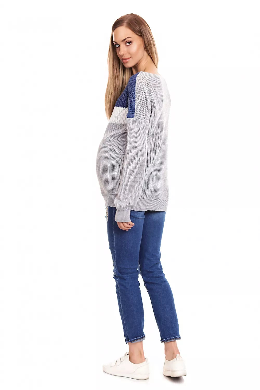 Nėštumo megztinis, modelis 132024, PeeKaBoo