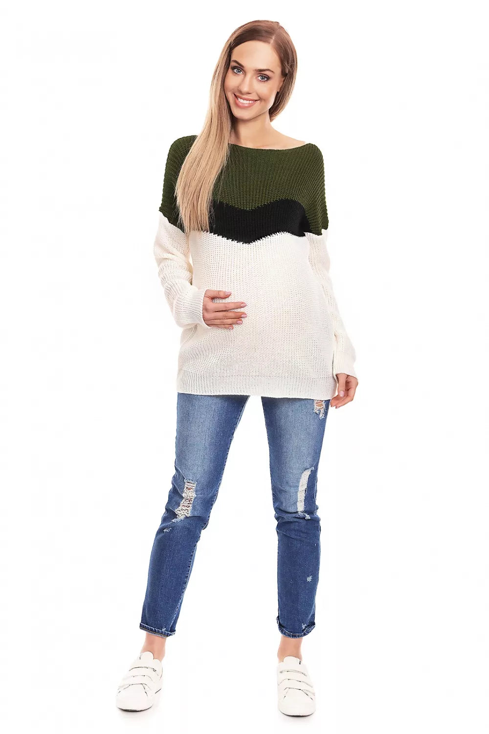 Nėštumo megztinis, modelis 132026 PeeKaBoo