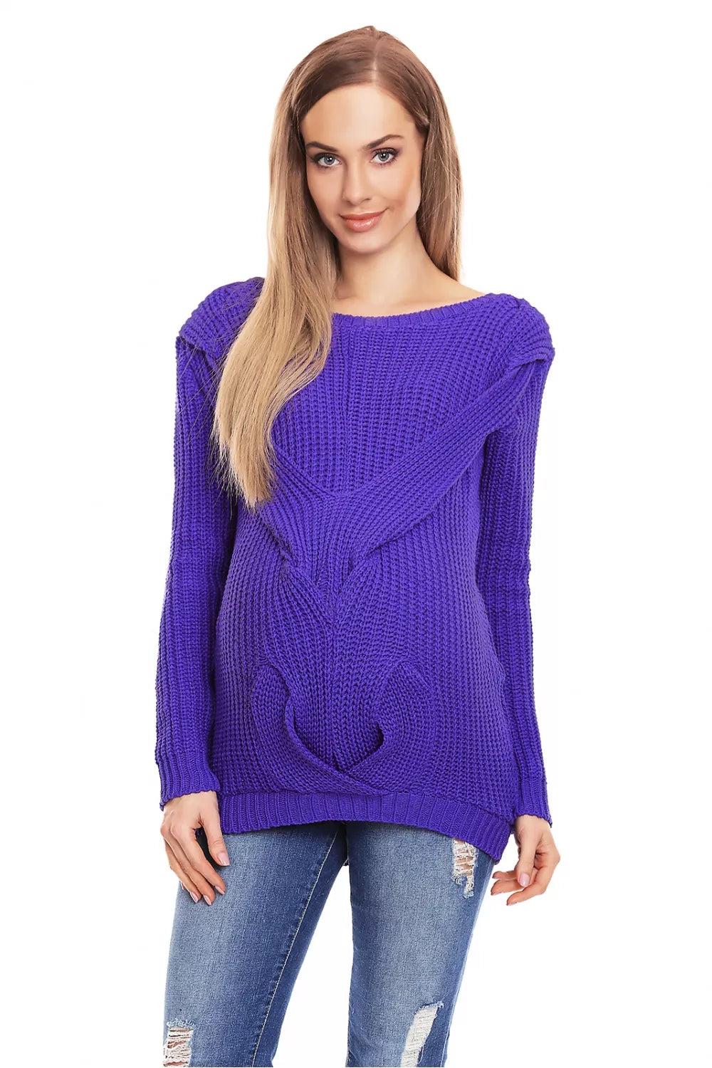Nėštumo megztinis, modelis 132032, PeeKaBoo