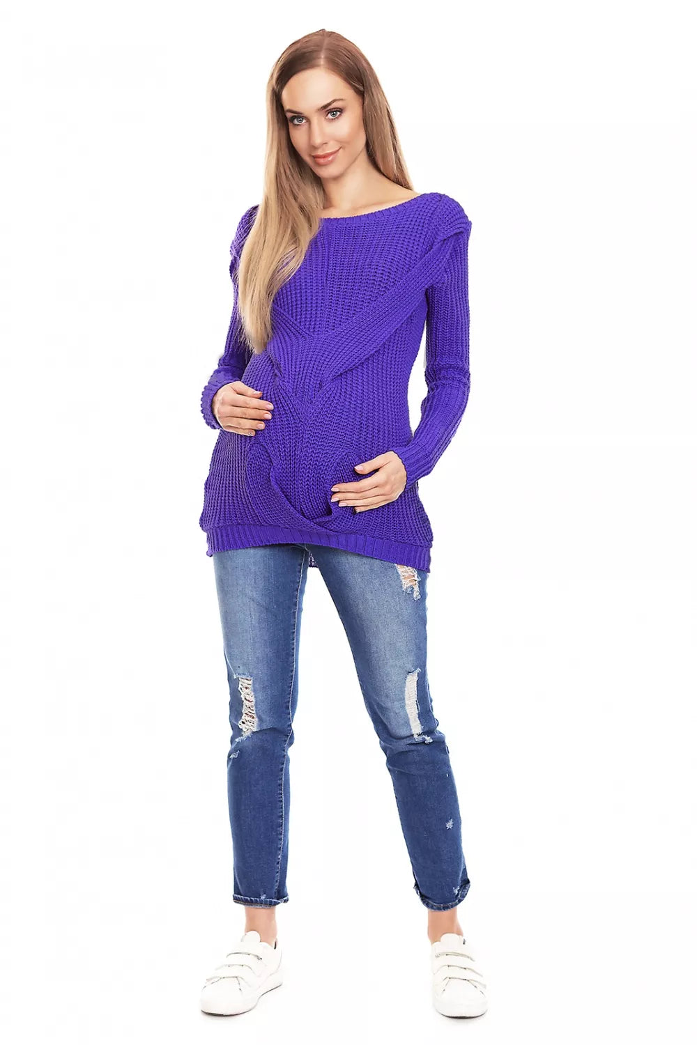 Nėštumo megztinis, modelis 132032, PeeKaBoo