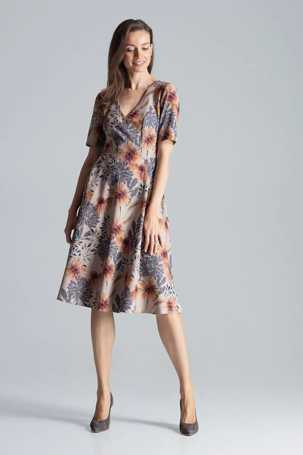 Dieninė suknelė, modelis 135801, Figl