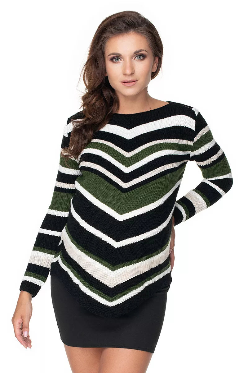 Nėščiosios megztinis, modelis 135979 PeeKaBoo