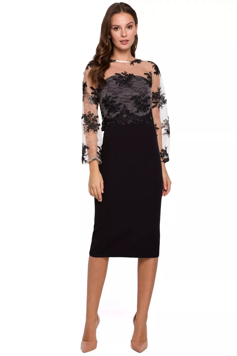 Kokteilinė suknelė, modelis 138505, Makover