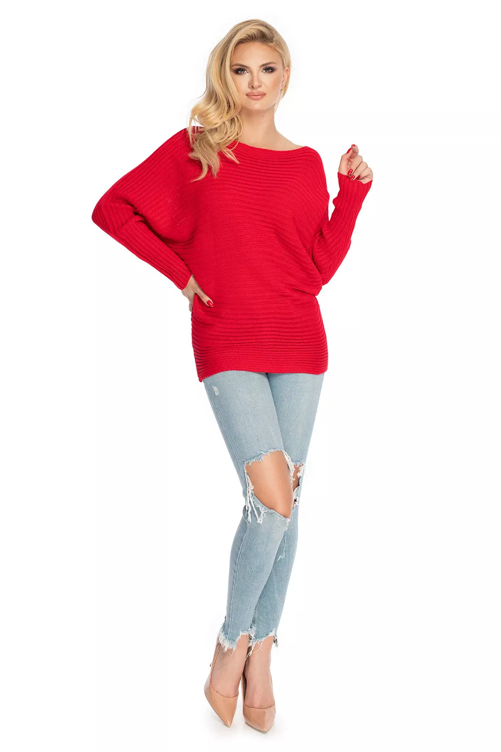 Megztinis, modelis 146916 „PeeKaBoo“