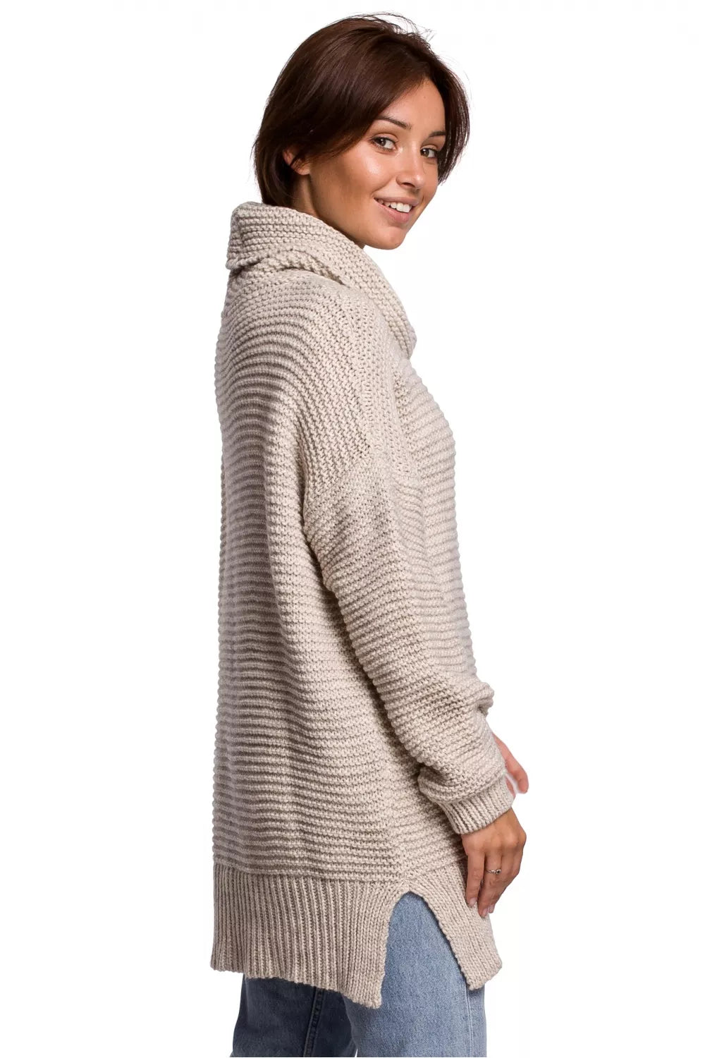 Palaidinė aukštu kaklu, modelis 148271 BE Knit