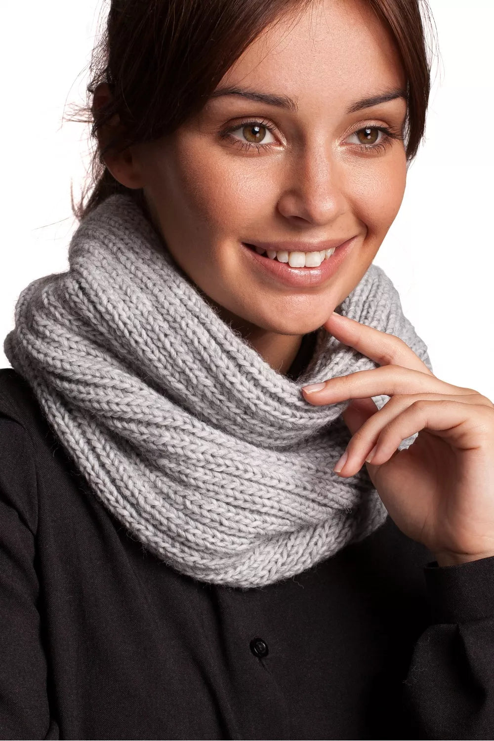 Šalikas-begalybė, modelis 148894 BE Knit
