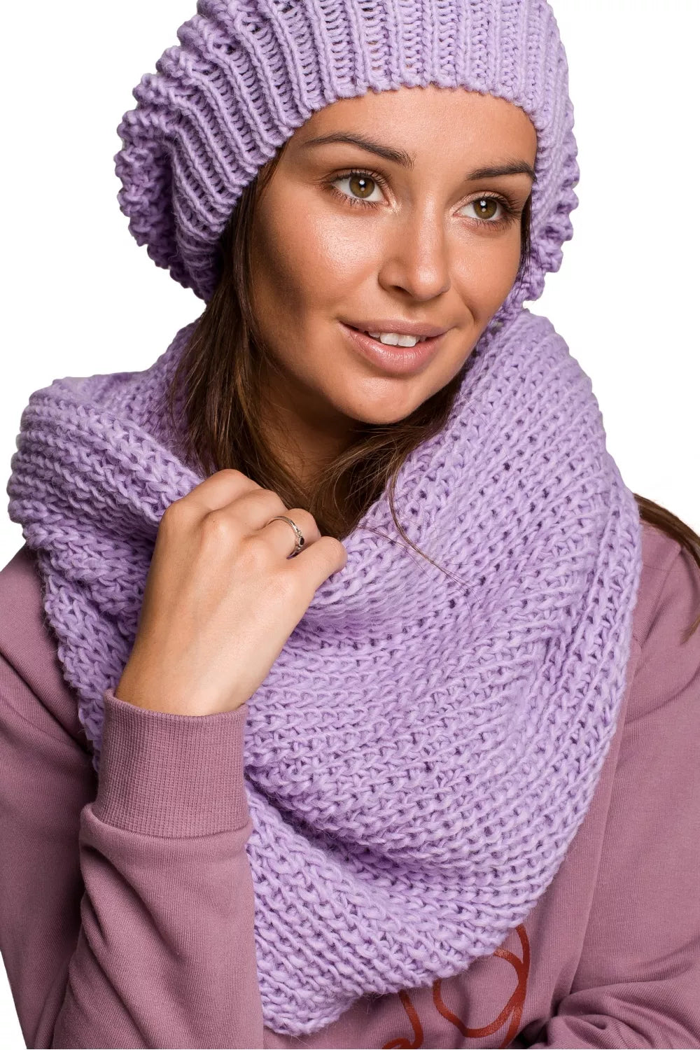 Šalikas-begalybė, modelis 148897 BE Knit