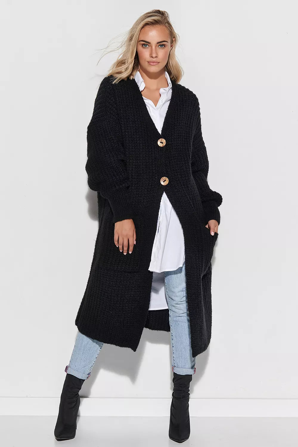 Kardiganas modelis 148885 Makadamia
