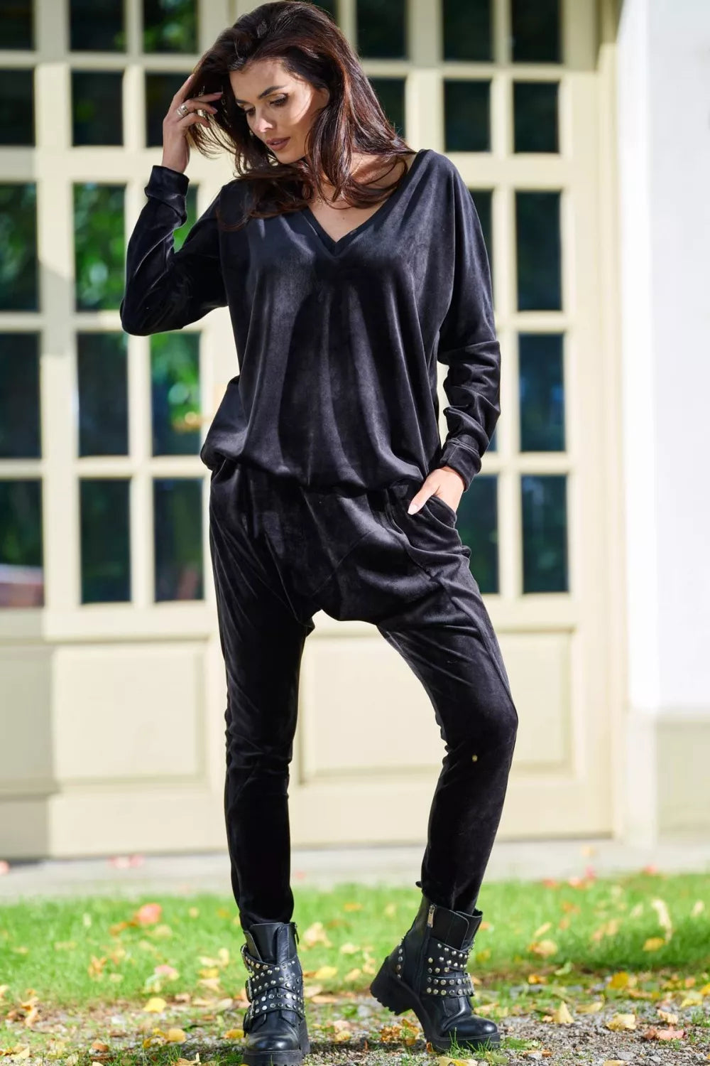 Sportinių kelnių modelis 149776 awama