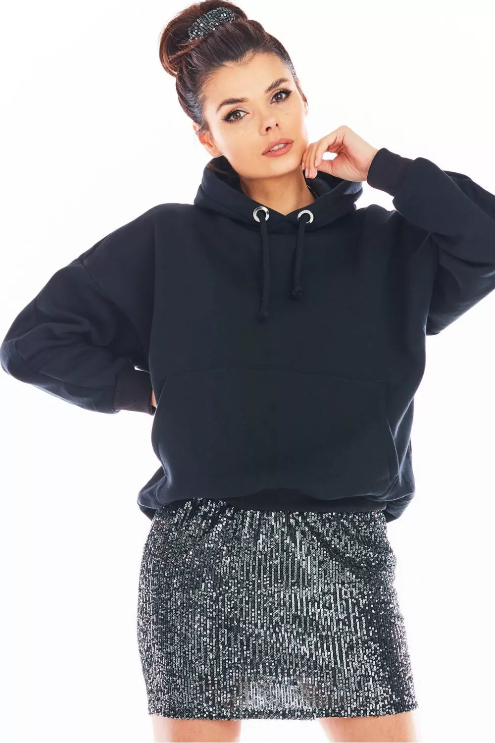 Trumpas sijonas, modelis 150754 awama