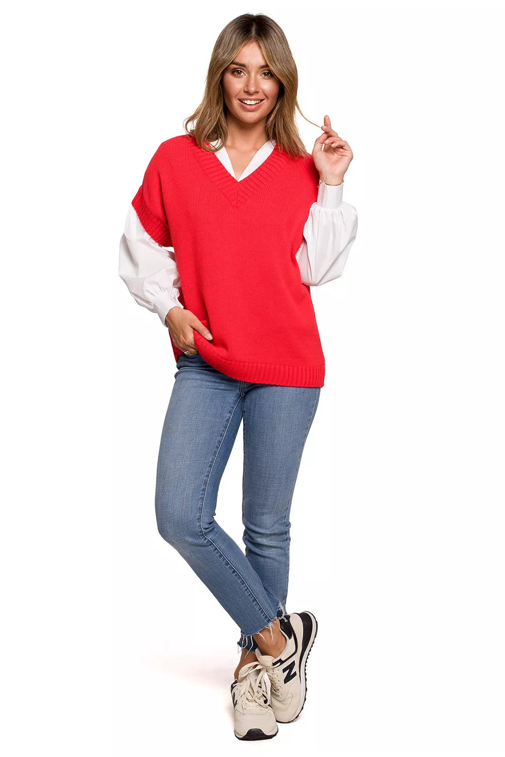 Gilet modelis 157587 BE megztas