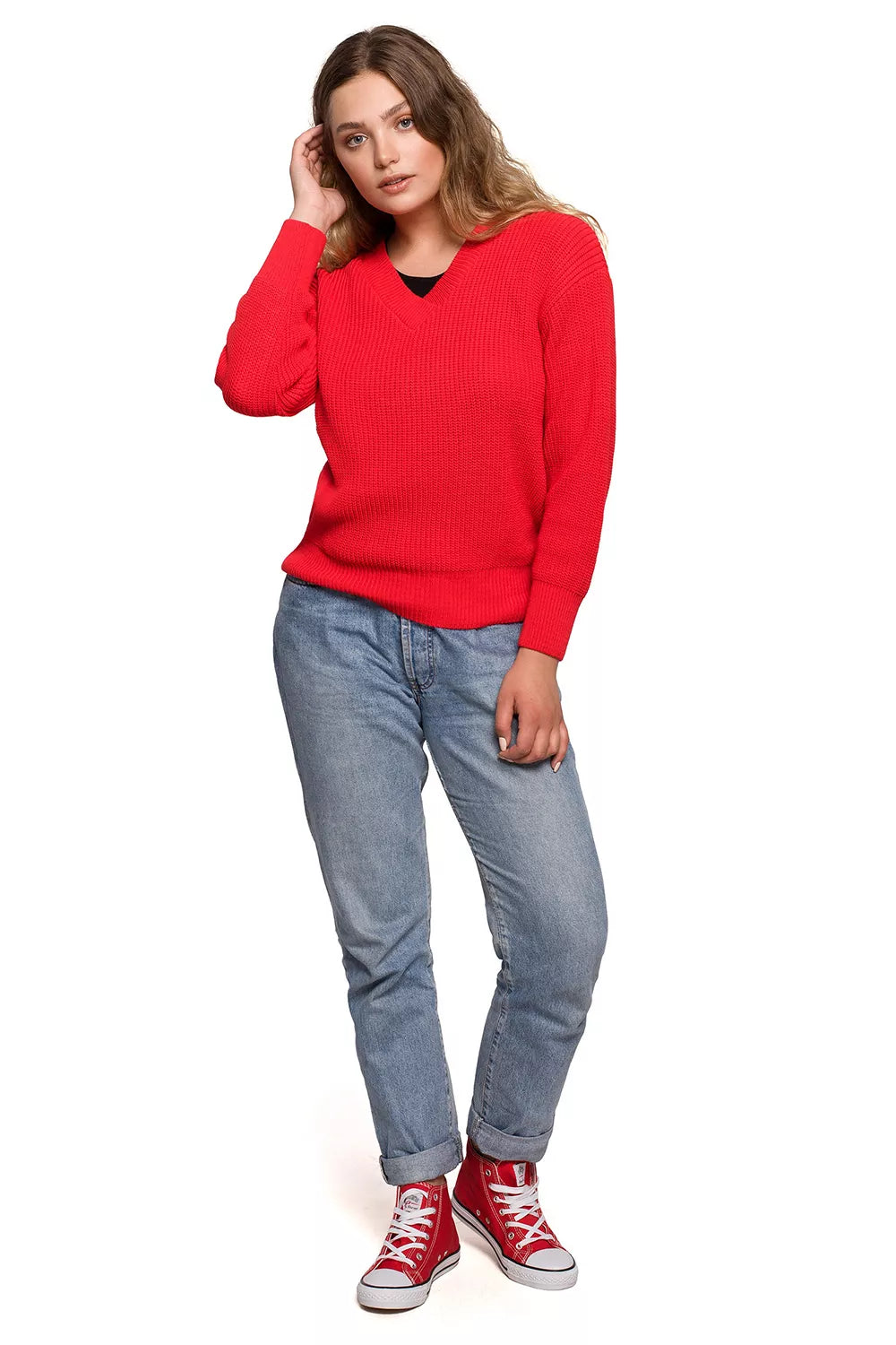 Megztinis, modelis 157591 BE Knit