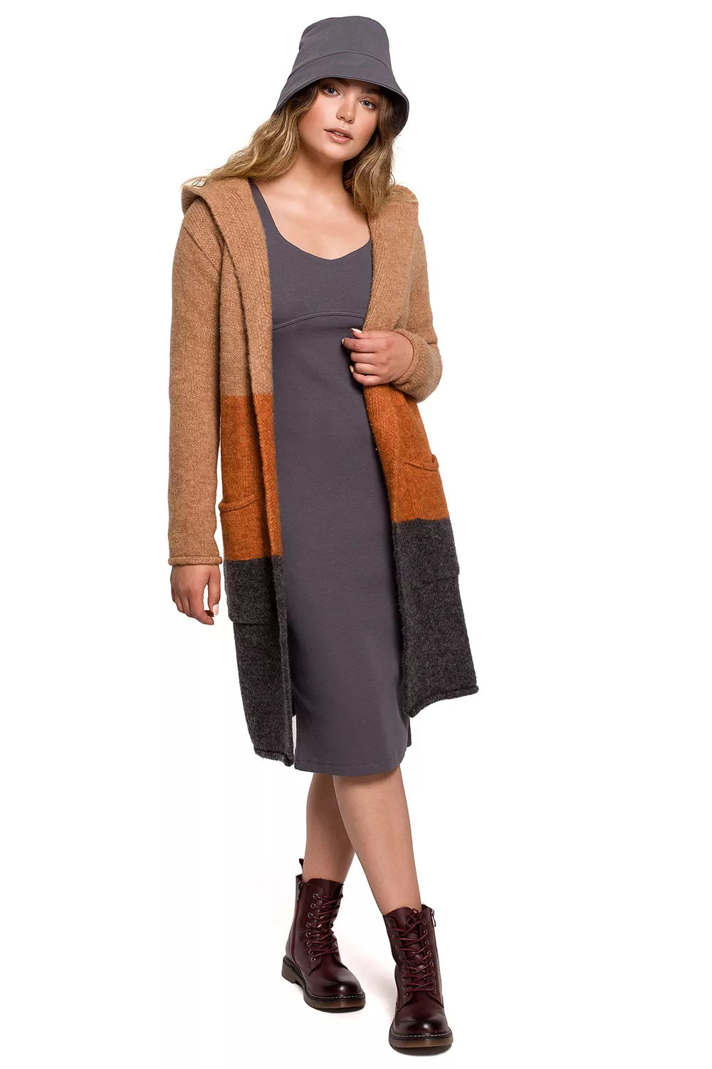 Kardiganas, modelis 157601 BE Knit