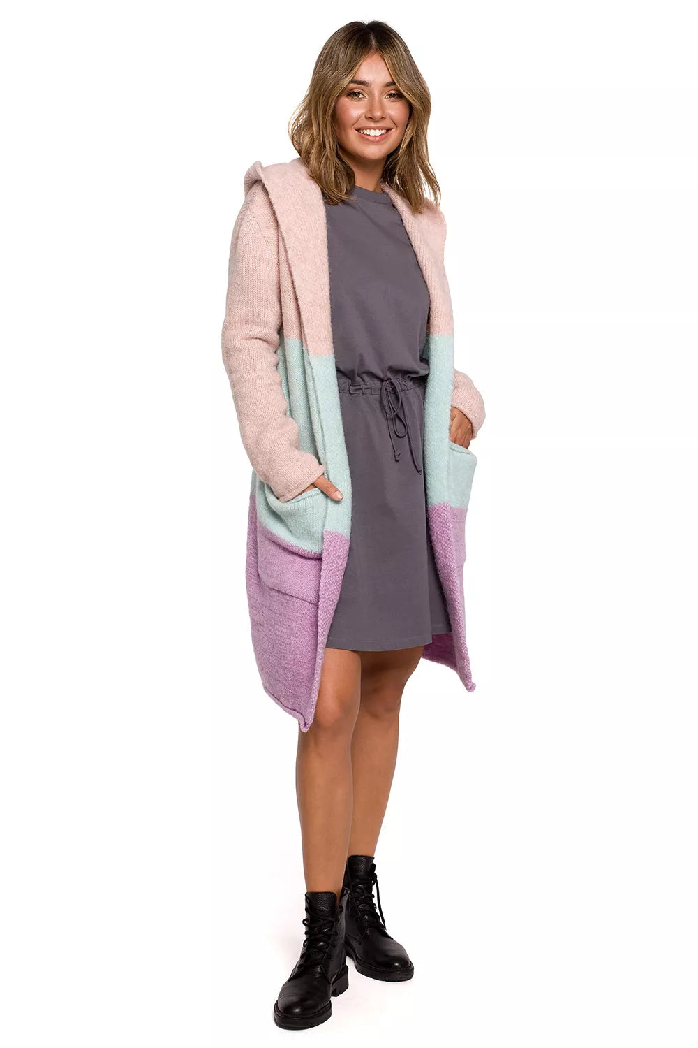 Kardiganas, modelis 157604 BE Knit